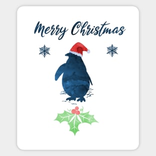 Christmas Penguin Sticker